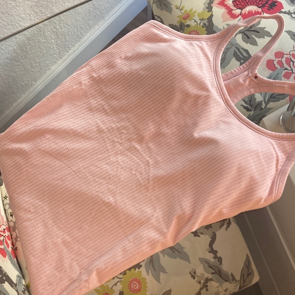 Pink Ribbed Tank Top - Picture 3 of 3